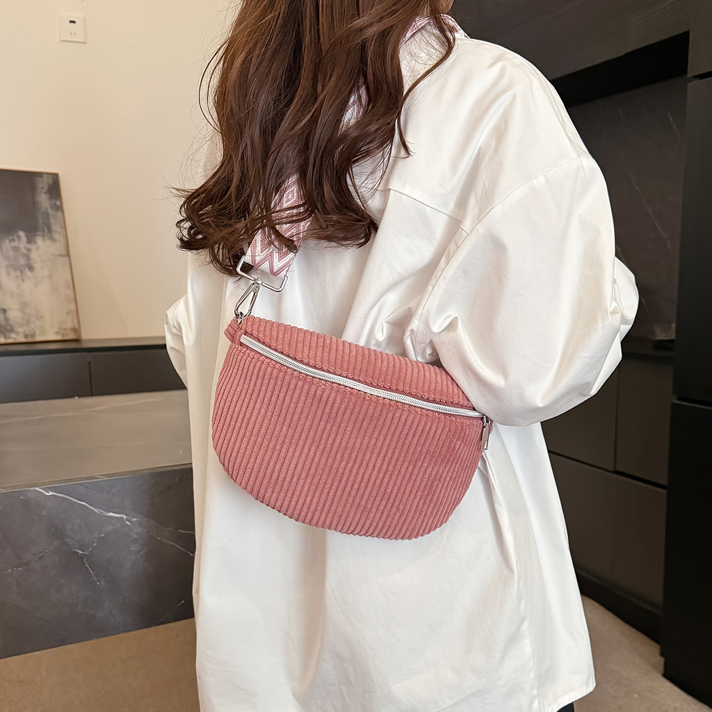 Women's Corduroy Belt Bag