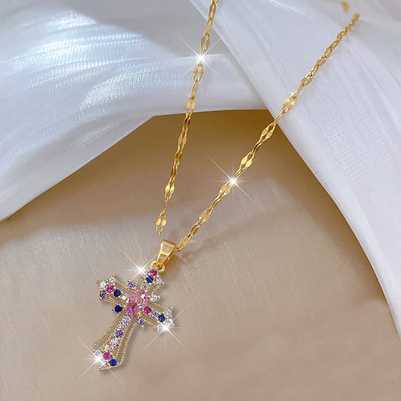 Women's Cross Pendant Necklace