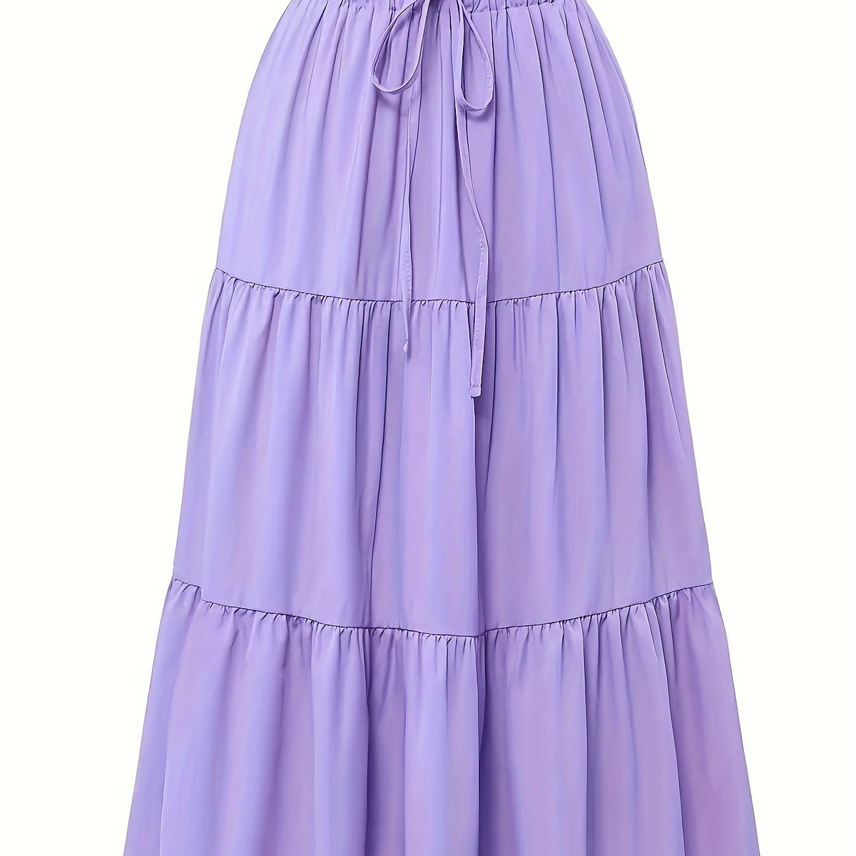 Women's Tiered Midi Skirt