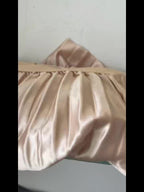Women's High-Waist Pleated Midi Skirt