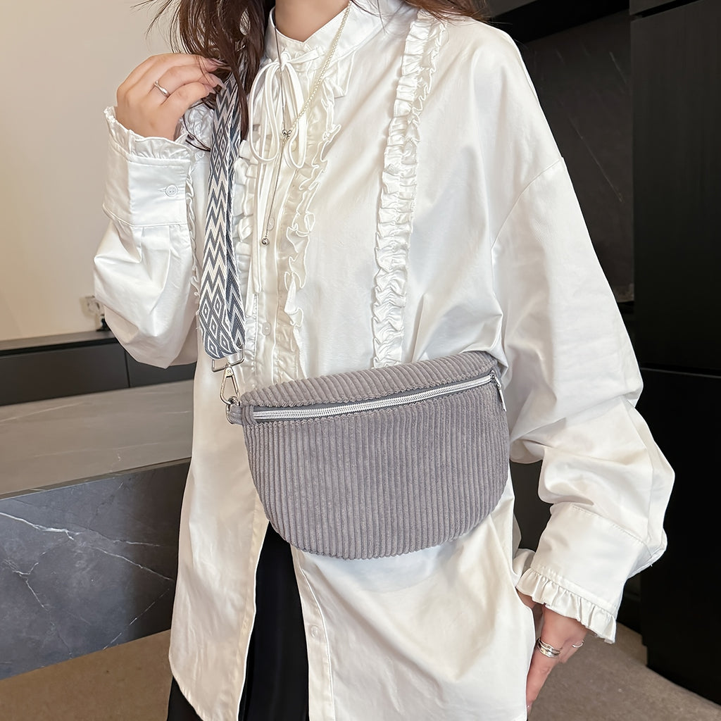 Women's Corduroy Belt Bag