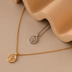 Women's Floral Pendant Necklace