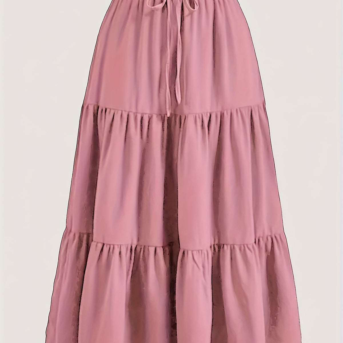 Women's Tiered Midi Skirt