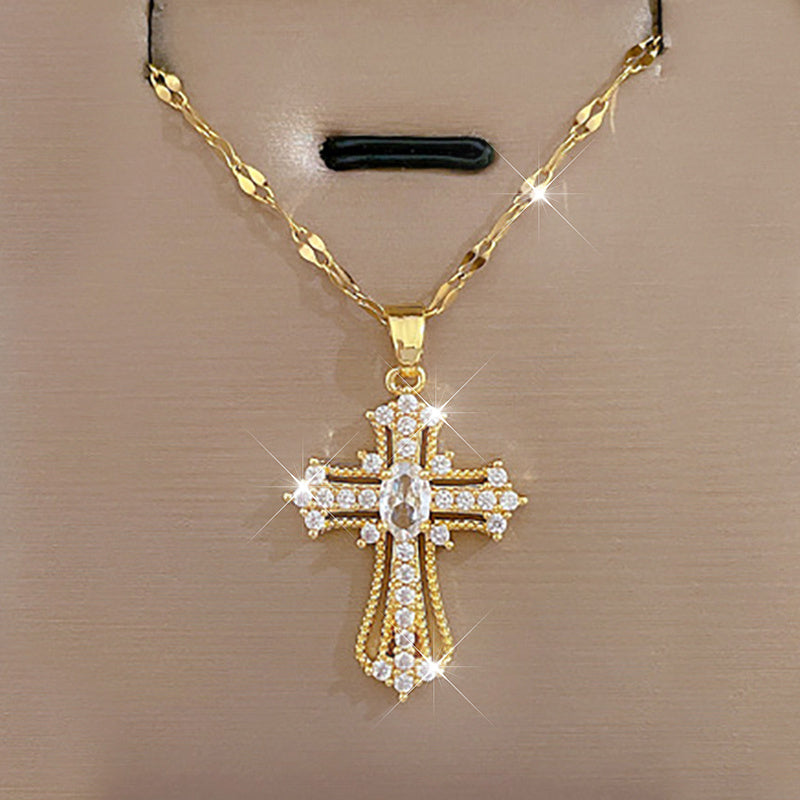 Women's Cross Pendant Necklace