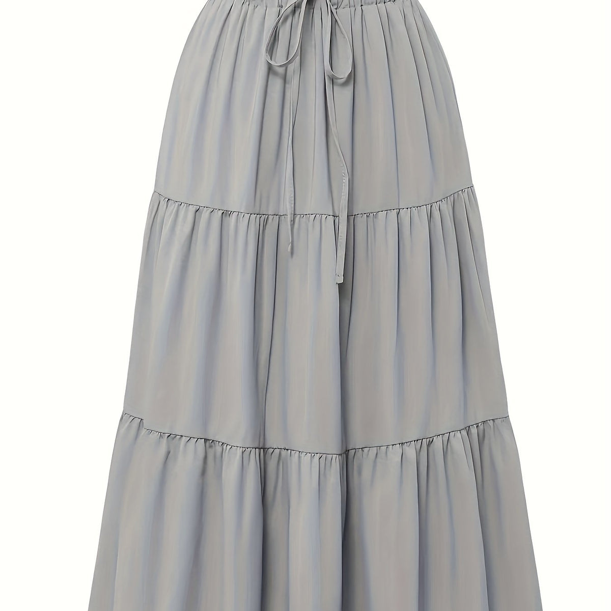 Women's Tiered Midi Skirt