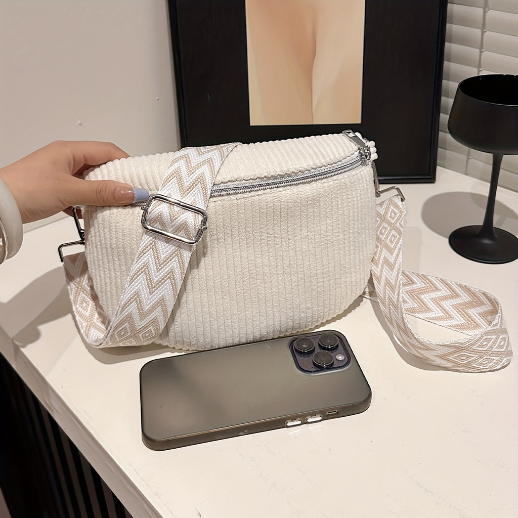 Women's Corduroy Belt Bag