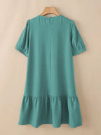 Women's Elegant A-Line Midi Dress