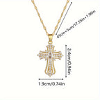 Women's Cross Pendant Necklace